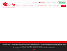 Tablet Screenshot of pentadiet.it